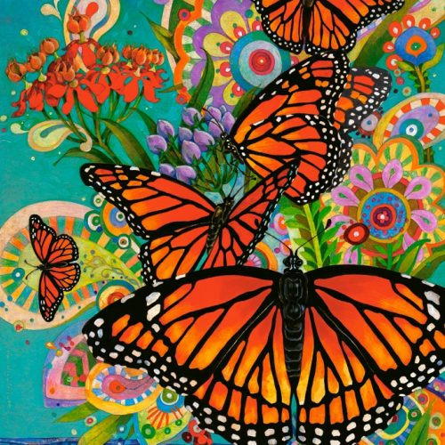 پازل ۱۰۰۰ تکه پروانه شهریار