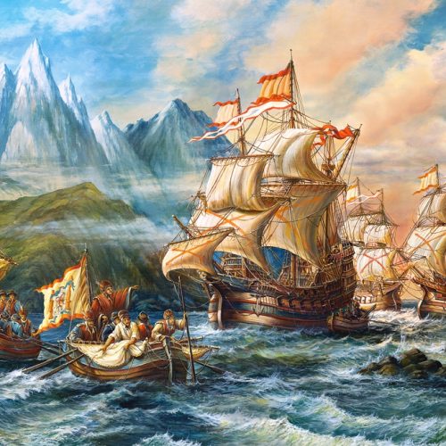 پازل ۱۵۰۰ تکه ماجراجویی در دنیای جدید