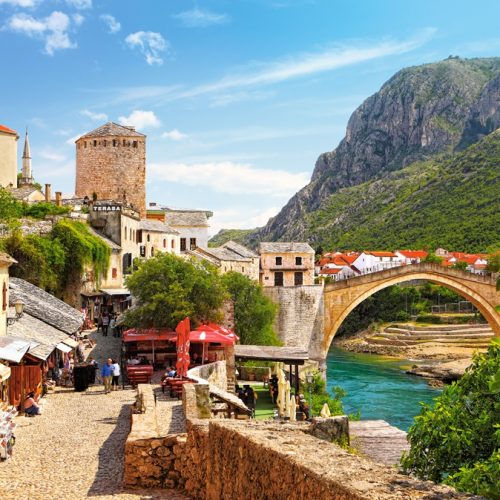 پازل ۱۵۰۰ تکه شهر قدیم موستار