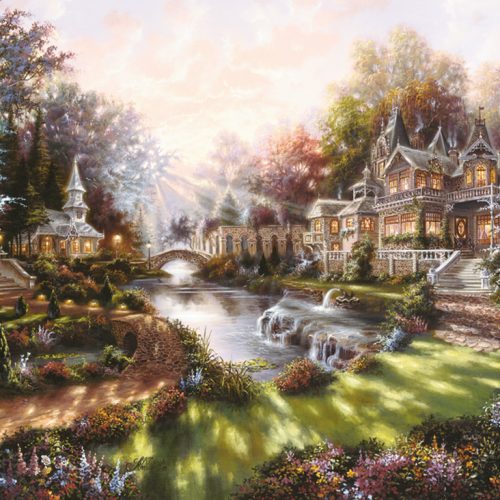 پازل ۱۰۰۰ تکه درخشش سپیده دم اثر استروبل