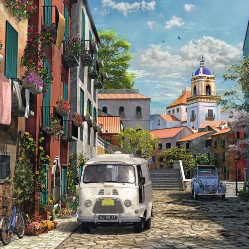 پازل ۱۵۰۰ تکه جنوب فرانسه زیبا