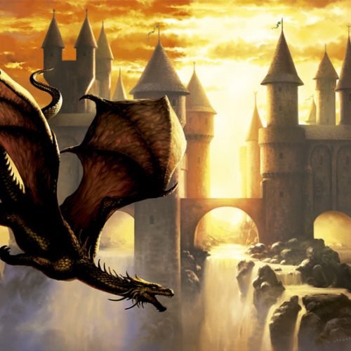 پازل ۱۰۰۰ تکه اژدهای غروب