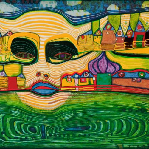 پازل ۱۰۰۰ تکه سرزمین ایرینا در بالکان اثر فریدنسرایش هوندرت واسر