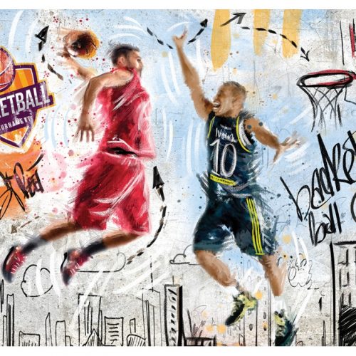 پازل ۱۰۰۰ تکه بسکتبال خیابانی