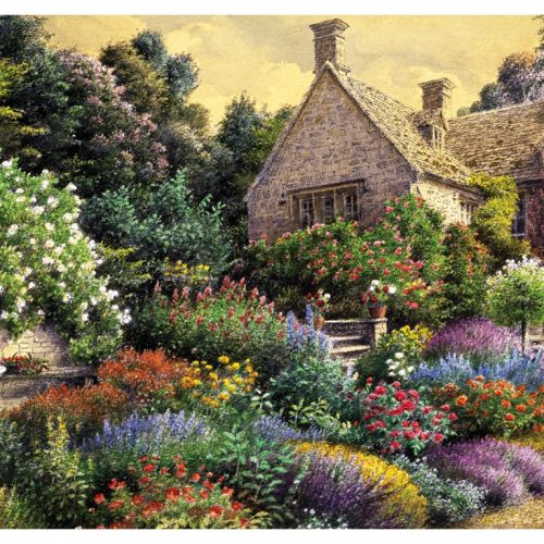 پازل ۱۵۰۰ تکه رنگهای باغ من