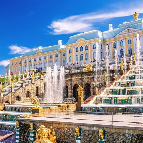 پازل ۱۰۰۰ تکه قصر پیترهوف - سنپترزبورگ، روسیه - پازل ایران
