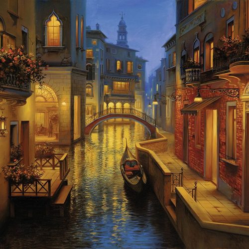 پازل ۱۵۰۰ تکه مسیرهای آبی ونیز