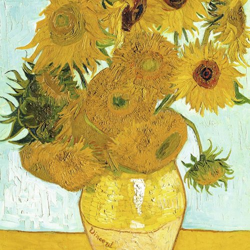 پازل ۱۰۰۰ تکه گل های آفتابگردان اثر ونسان ون گوگ