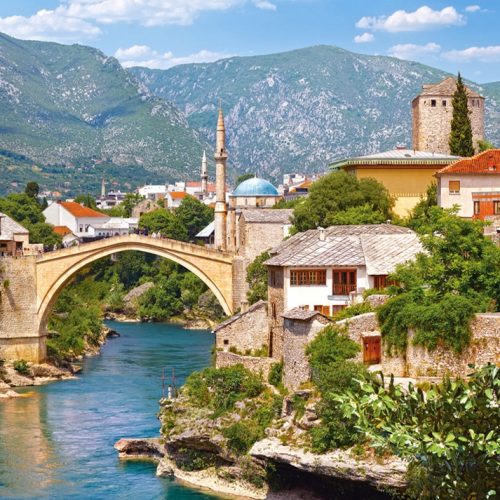 پازل ۱۰۰۰ تکه موستار - بوسنی و هرزگوین