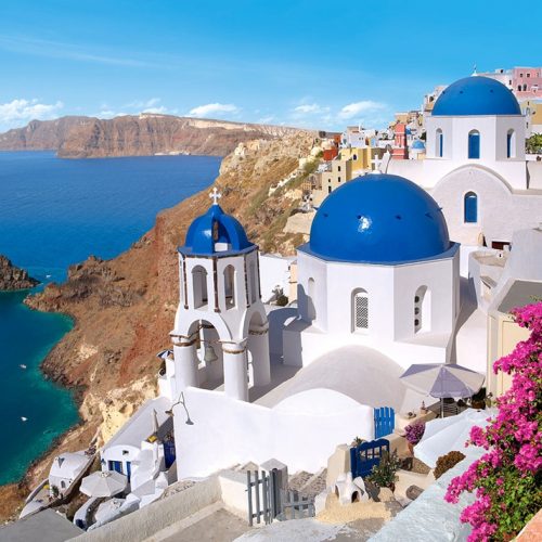 پازل ۱۵۰۰ تکه سانتورینی - یونان