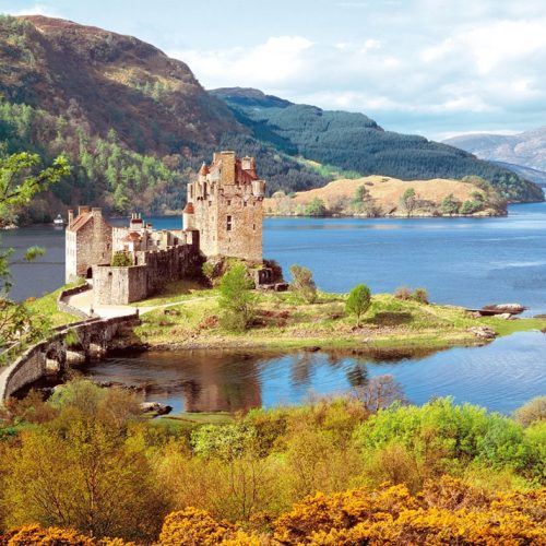 پازل ۲۰۰۰ تکه قلعه ایلان دونان - اسکاتلند