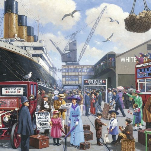 پازل ۱۰۰۰ تکه اولین سفر تایتانیک