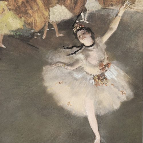 پازل ۱۰۰۰ تکه رقصنده روی صحنه اثر ادگار دگا