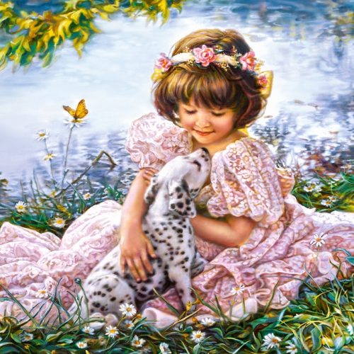 پازل ۱۰۰۰ تکه هاپو کوچولو دوست داشتنی