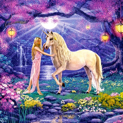 پازل ۱۰۰۰ تکه باغ تک شاخ