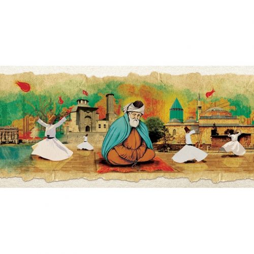 پازل ۱۰۰۰ تکه پانوراما کلاژ قونیه اثر ارن مالچوک