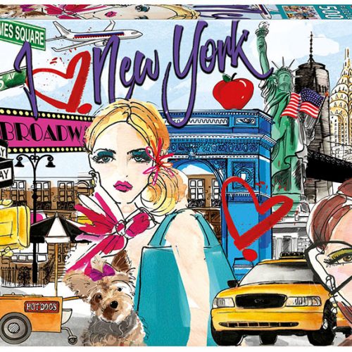 پازل ۵۰۰ تکه مرا به نیویورک ببر