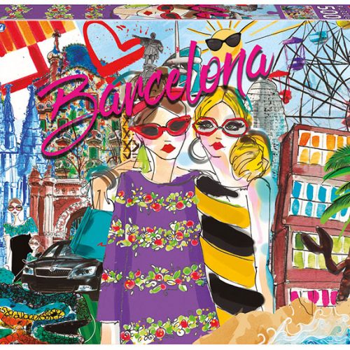 پازل ۵۰۰ تکه مرا به بارسلون ببر