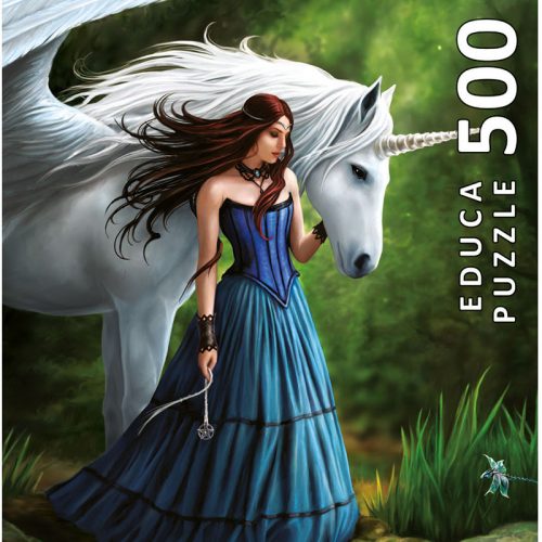 پازل ۵۰۰ تکه آبگیر مسحور کننده اثر آنه استوک