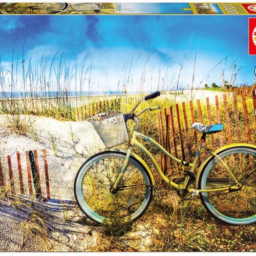 پازل ۱۰۰۰ تکه دوچرخه در تپه های شنی