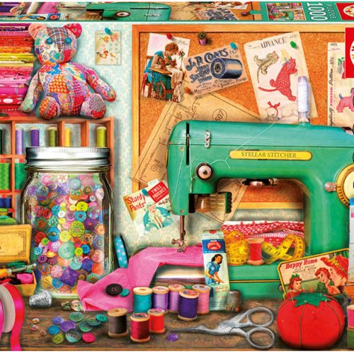 پازل ۱۰۰۰ تکه گوشه خیاط خونه