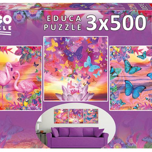 پازل ۳x500 مناظر گرمسیری