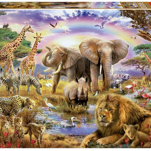 پازل ۳۰۰۰ تکه آبگیر زیر رنگین کمان