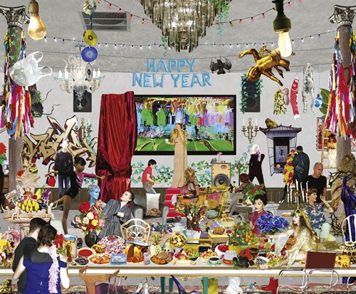 پازل ۱۰۰۰ تکه پانوراما شب سال نو اثر ساندا اندرلون