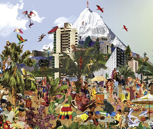 پازل ۲۰۰۰ تکه پانوراما در ساحل اثر ساندا اندرلون