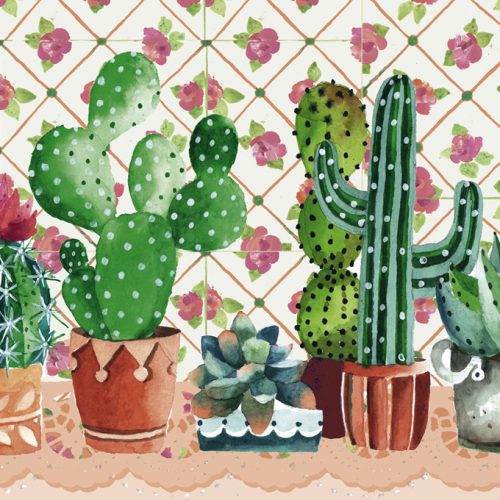 پازل ۱۰۰۰ تکه خانواده کاکتوس ها اثر گابیلا