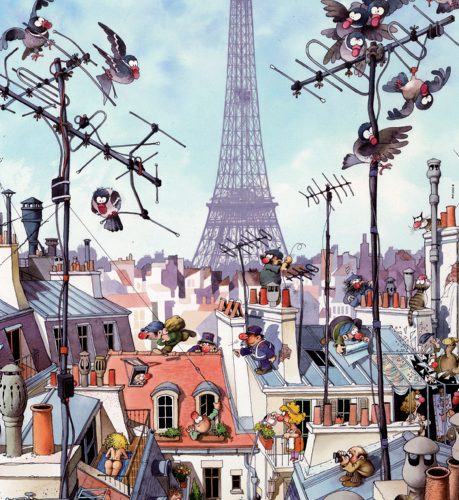 پازل ۱۰۰۰ تکه برج ایفل اثر ژان ژاک لوپ