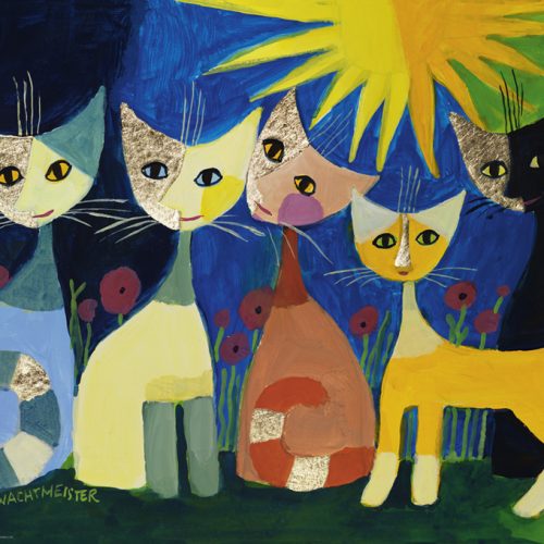 پازل ۱۰۰۰ تکه گروه خوشرنگ اثر رزینا واخت مایستر