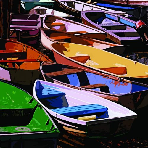 پازل ۱۰۰۰ تکه قایق ها در مین - آمریکا