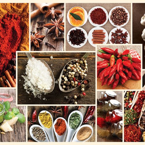 پازل ۱۰۰۰ تکه ادویه جات - دکور آشپزخانه