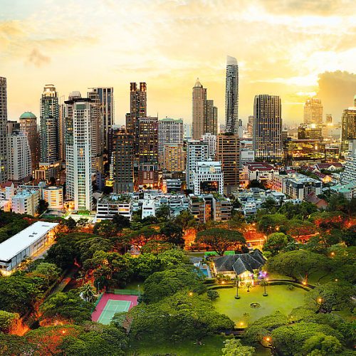 پازل ۳۰۰۰ تکه غروب بانکوک - تایلند