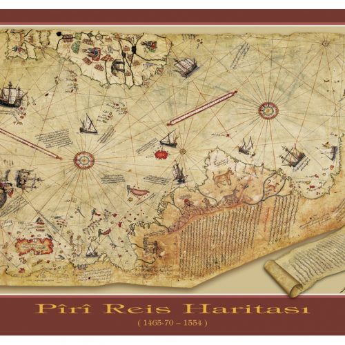 پازل ۱۰۰۰ تکه نقشه پیری ریس