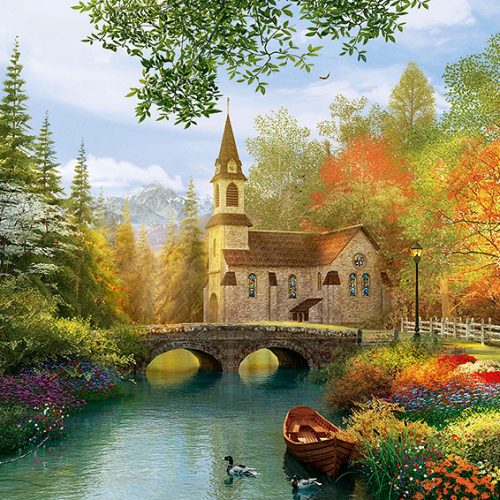 پازل ۴۰۰۰ تکه پاییز نوستالژی