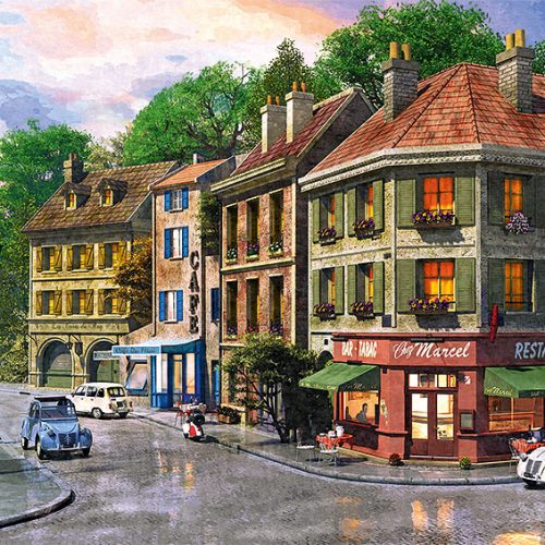 پازل ۶۰۰۰ تکه خیابانی در پاریس