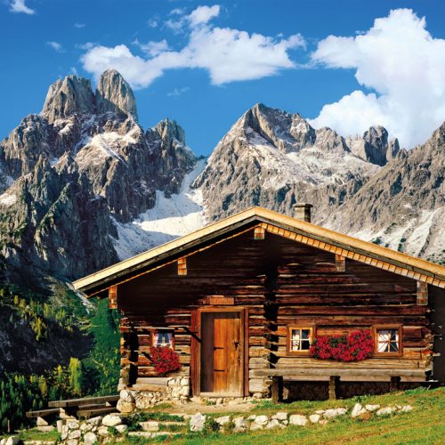 پازل ۱۰۰۰ تکه خانه کوهستانی