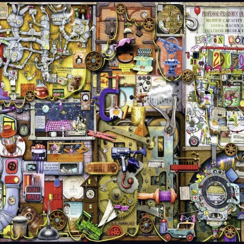 پازل ۱۰۰۰ تکه مخترع اثر کالین تامپسون