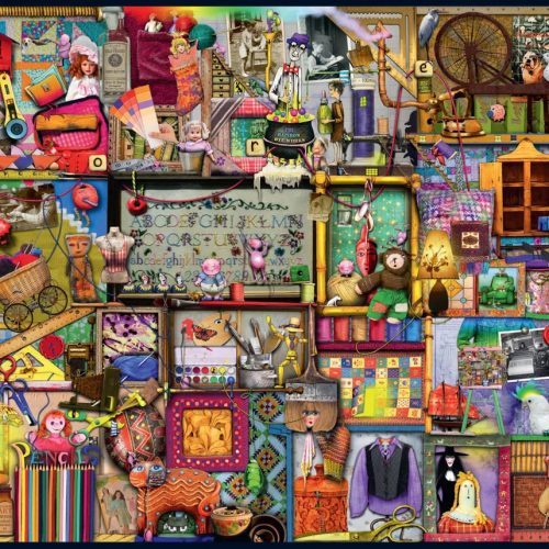 پازل ۱۰۰۰ تکه کمد کاردستی ها اثر کالین تامپسون