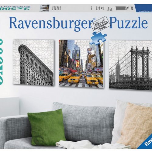 پازل ۱۵۰۰ تکه نگاهی به نیویورک - ۳x500