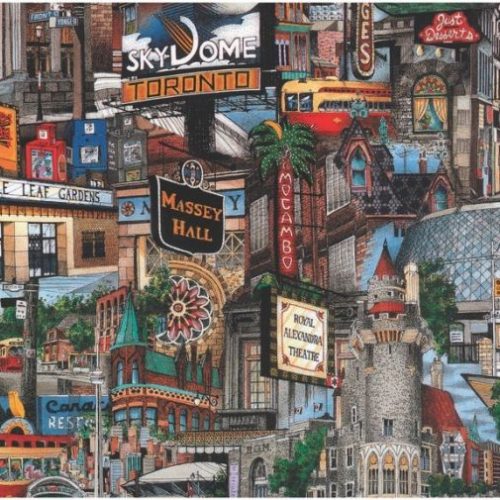 پازل ۱۰۰۰ تکه تورنتو - کانادا