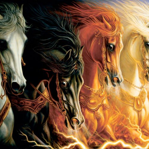 پازل ۲۰۰۰ تکه چهار اسب آخرالزمان