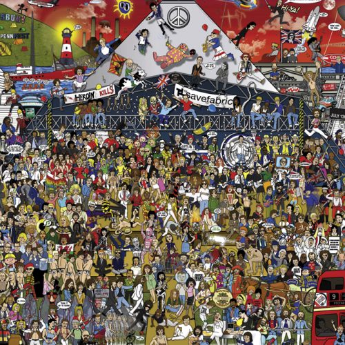 پازل ۲۰۰۰ تکه تاریخچه موسیقی بریتانیا اثر آلکس بنت