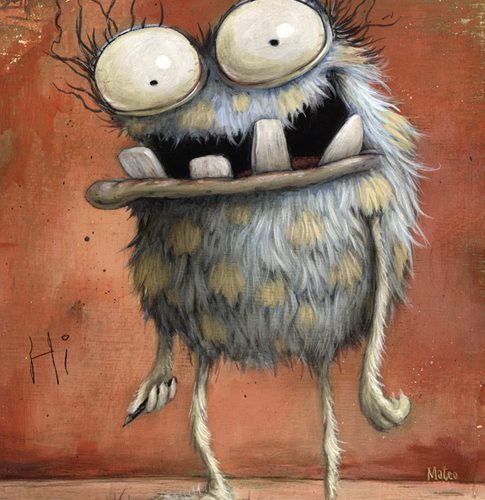 پازل ۱۰۰۰ تکه سلام هیولایی اثر متئو دینین