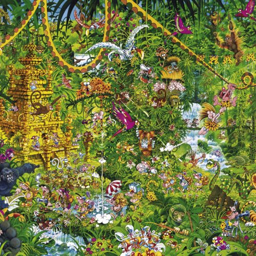 پازل ۲۰۰۰ تکه اعماق جنگل اثر میشائیل ریبا