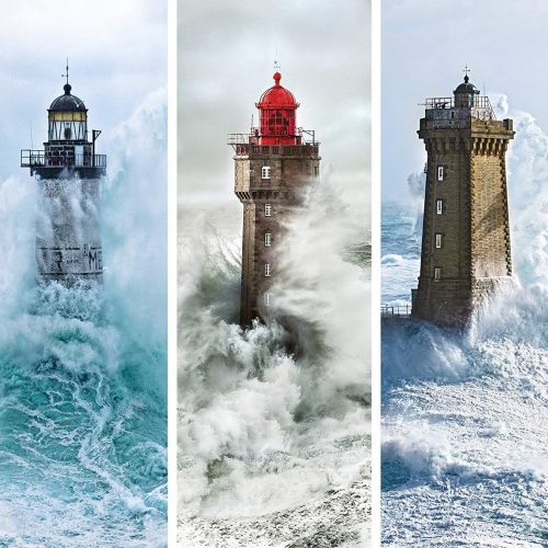 پازل ۳x500 تکه سه گانه فانوس دریایی