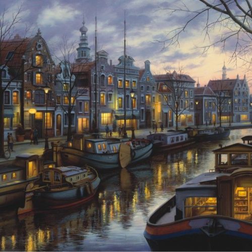 پازل ۱۵۰۰ تکه زندگی روی کانال