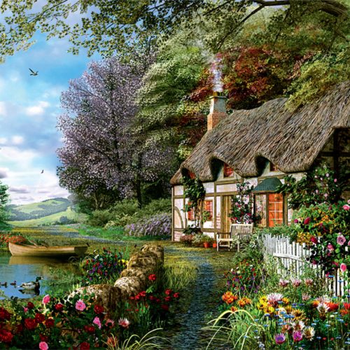 پازل ۱۰۰۰ تکه کلبه